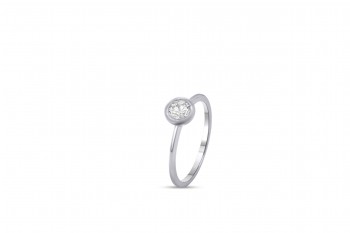 Ring zilver met zirkonium - 50-10895-610-99 50