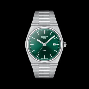 Tissot PRX - herenhorloge met groene wijzerplaat - T137.410.11.091.00