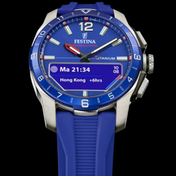 Op stock - Festina - Smartwatch - Connected D - Light Blue - F23000/3