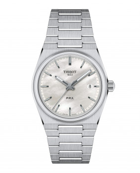 Tissot - PRX 35mm met parelmoer wijzerplaat - T137.210.11.111.00
