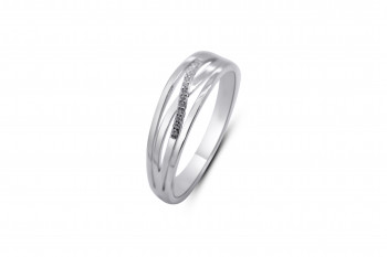 Ring zilver met zirkonium - 50-71125-610-99 60