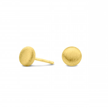 Femme Adoree - Oorknoppen in 18kt geel goud - F06O0405