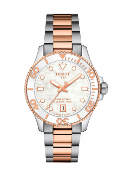 Tissot - Seastar 1000 met metalen band in meerkleurig staal - T120.210.22.111.00