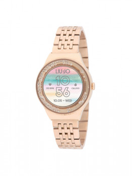 Liu Jo - Smartwatch in rosékleurig staal - SWLJ207