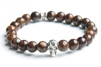 CLASSIC SKULL BROWN 8MM CLASSIC SKULL BROWN 8MM