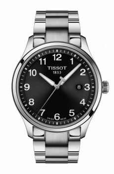 Tissot - Herenhorloge in staal met arabische cijfers - T116.410.11.057.00