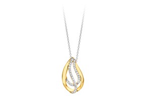 Halsketting met hanger nobless fashion 33-0435 Halsketting met hanger nobless fashion 33-0435