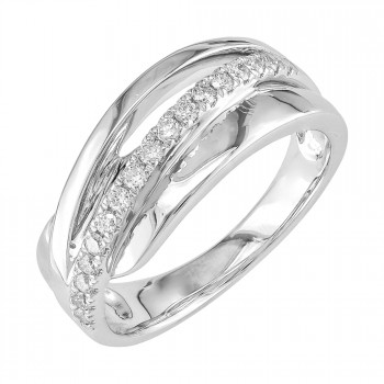 Damesring 18kt Wit goud 400212 Damesring 18kt Wit goud 400212