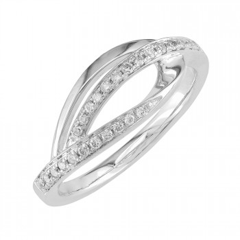 Damesring 18kt Wit goud 400198 Damesring 18kt Wit goud 400198