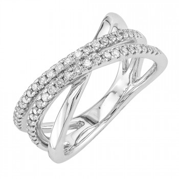Damesring 18kt Wit goud 400197 Damesring 18kt Wit goud 400197
