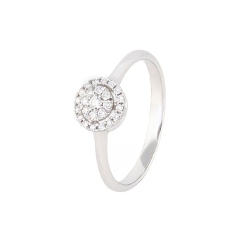 Solitair Ring 18kt met briljant 400235 Solitair Ring 18kt met briljant 400235