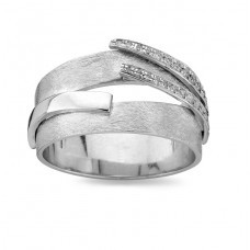 Ring in 18kt wit goud met briljant - SR2941WB