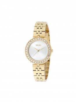 Liu Jo - Crystal chic geel staal - TLJ1705 Liu Jo - Crystal chic geel staal - TLJ1705