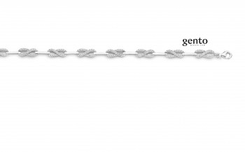 Zilveren Armband met Zirkonium IB21/18 Zilveren Armband met Zirkonium IB21/18