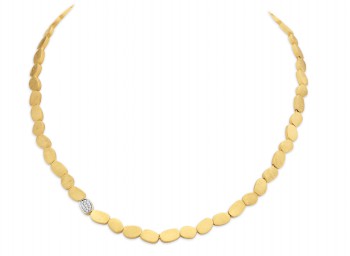 Femme adoree - Collier in 18kt geel goud met briljant 03C0300G Femme adoree - Collier in 18kt geel goud met briljant 03C0300G