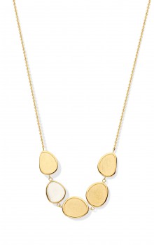 Femme adoree - Halsketting in 18kt geel goud met parelmoer 01C0109G Femme adoree - Halsketting in 18kt geel goud met parelmoer 01C0109G