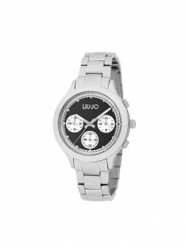 Liu jo - dames horloge Layered black dial - TLJ1568