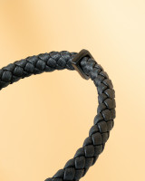 Gemini - armband in leder - una black- O41 XS-S