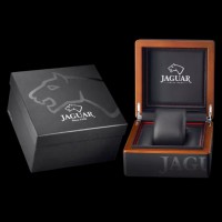 Jaguar - Herenhorloge in staal met zilverkleurige wijzerplaat - J805/A