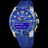 Op stock - Festina - Smartwatch - Connected D - Light Blue - F23000/3