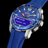 Op stock - Festina - Smartwatch - Connected D - Light Blue - F23000/3