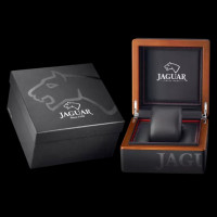 Jaguar - Herenhorloge met groene lunette -  J860/H