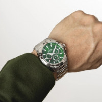 Festina - Herenhorloge in staal met dag en datum - F20623/3