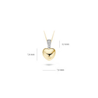 Blush - Hanger in 14kt wit en geel goud - 6077BZI