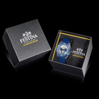 Festina - Chrono Bike - F20725/4 - Blauw Rubberen Band