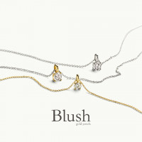Blush - Hanger in 14kt geel goud met zirkonium - 6053YZI