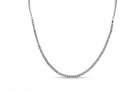 Giorgio Visconti - Collier in 18kt wit goud met briljant - GB40158B