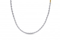 Giorgio Visconti - Collier in 18kt wit en geel goud met briljant - GX40113Y