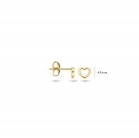 Blush - Oorknoppen - 14kt goud - 7246YGO