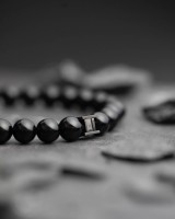 Gemini - Deep black onyx 6MM  - DSIX1 m