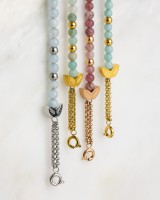 Didyma - Armband voor dames met edelstenen - Lepidoliet - CH3 TU