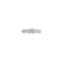 Blush - ring 14kt geel goud met cz - 1135YZI/54